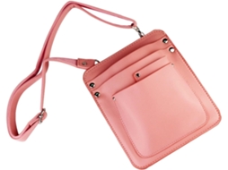 Bolsa Para Ferramentas De Florista Em Couro Sintético, Rosa, Organizadora De Ferramentas Para Arranjos Florais, Alça