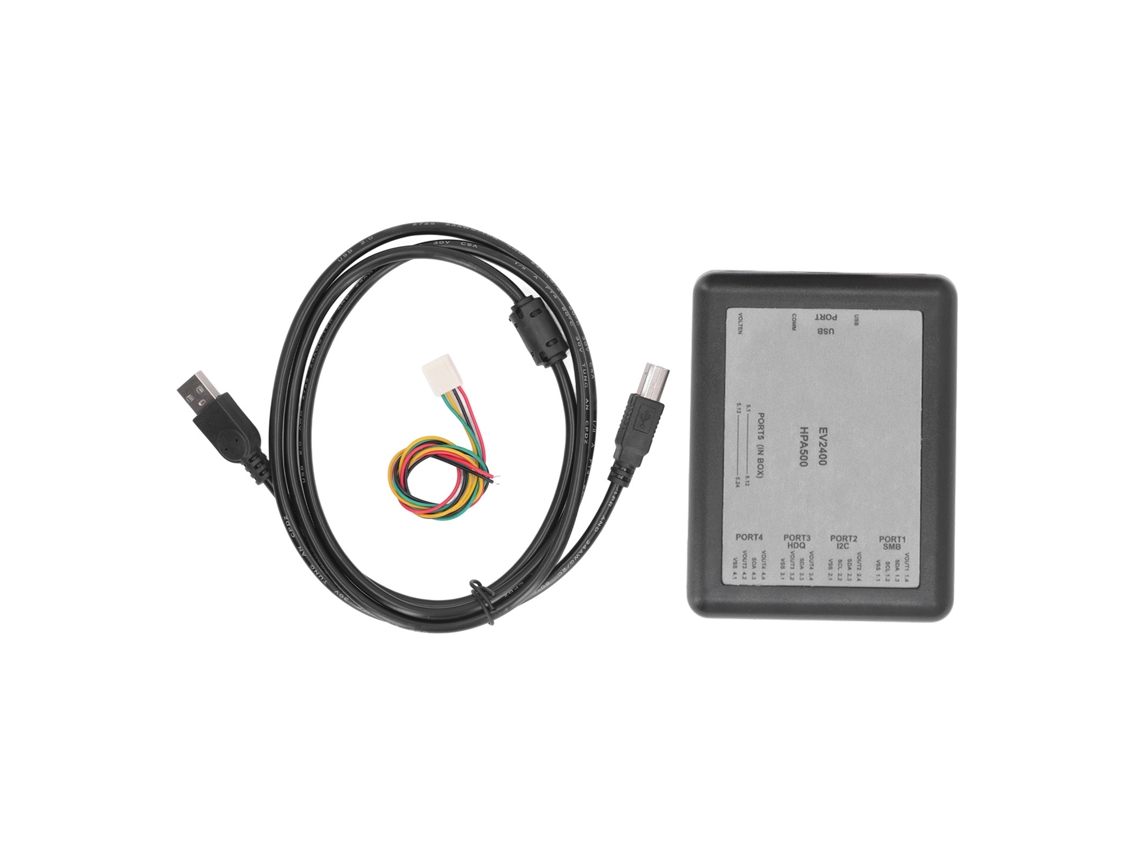 Caixa de reparo de bateria EV2400 com cabo de conexão, caixa de depuração e detecção de bateria