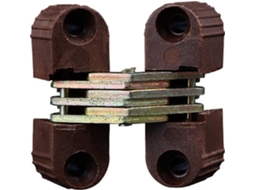 Conjunto De 2 Dobradiças Cruzadas, Em Plástico E Ferro, Para Portas Dobráveis Ocultas, Para Conexão De Mesas E Móveis