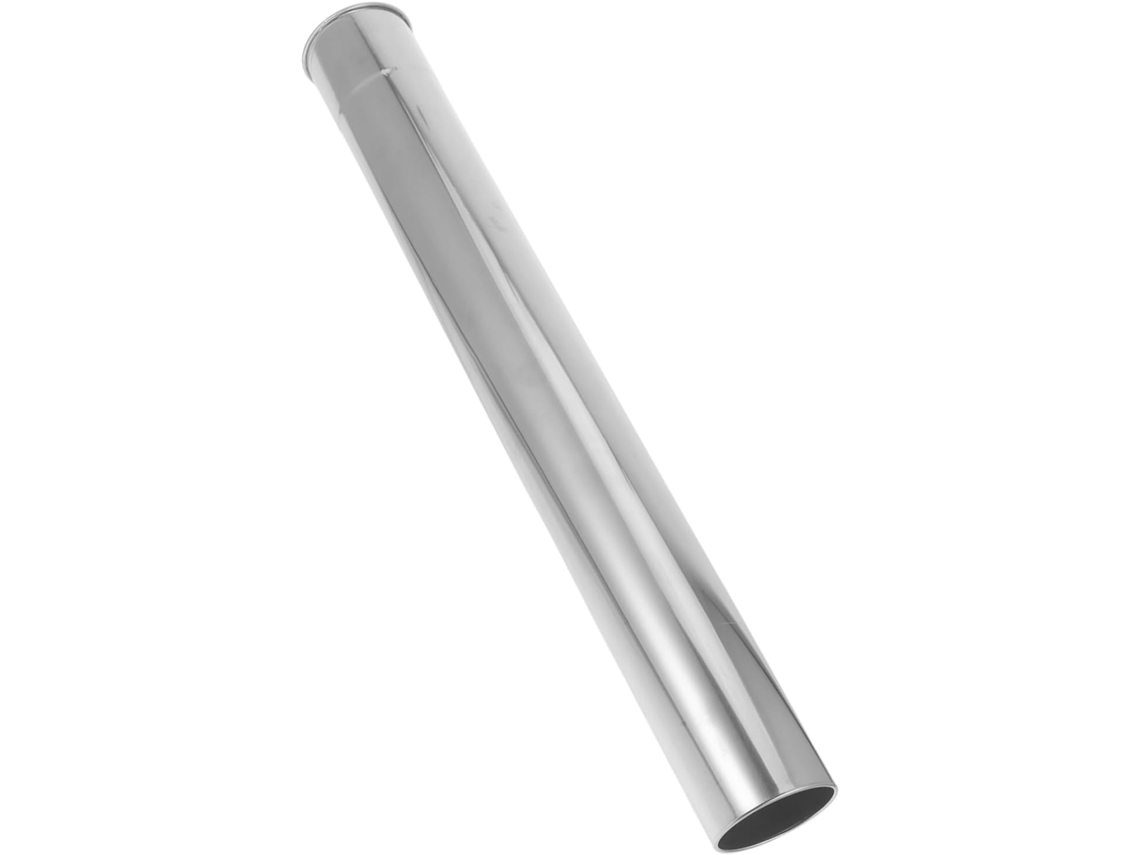 Inoomp Extensão de Tubo de Chaminé em Aço Inoxidável, Ao Vento, Leve e Compacta, para Fogões a Lenha Externos, Camping CHABERLU