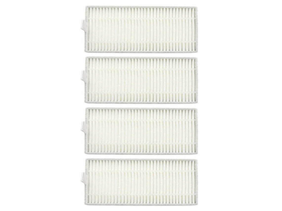 Acessórios de vassoura, para aspirador de pó cocotec conga 4090 conga 4090 5090 limpeza de filtro hepa (4 peças)