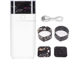 Umidificador Ultrassônico Starlight Com Luz Noturna Led, 300 Ml, Modo Duplo, Névoa Fria