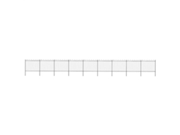 Vidaxl Cerca De Jardim Com Arco Superior Em Aço 1506x150 Cm Preta