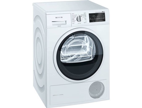 Máquina de Secar Roupa SIEMENS WT45G239EE (8 kg - Bomba de Calor - Branco)