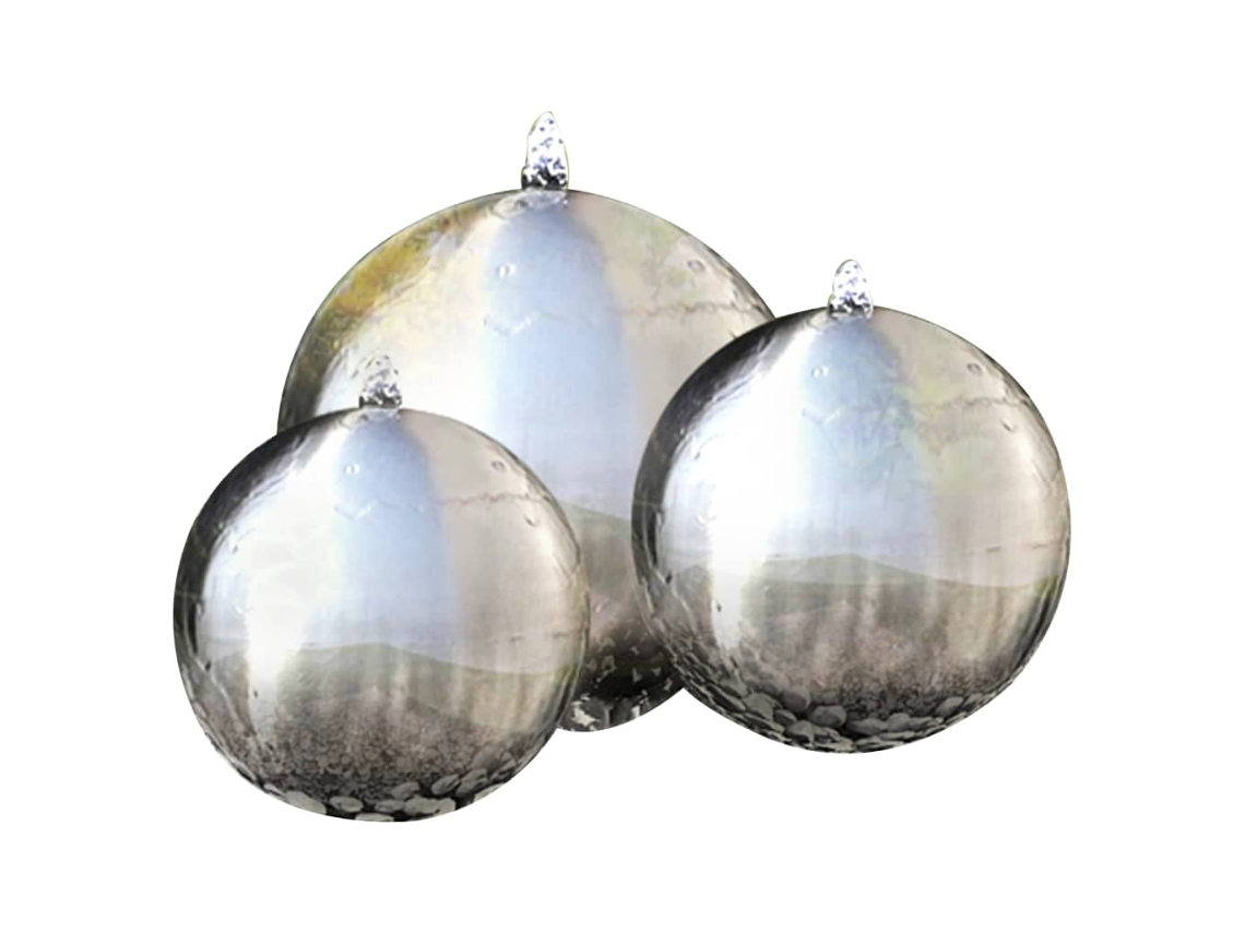 Fountain Ball, Fountain Balls Vidaxl Prateado Aço Inoxidável