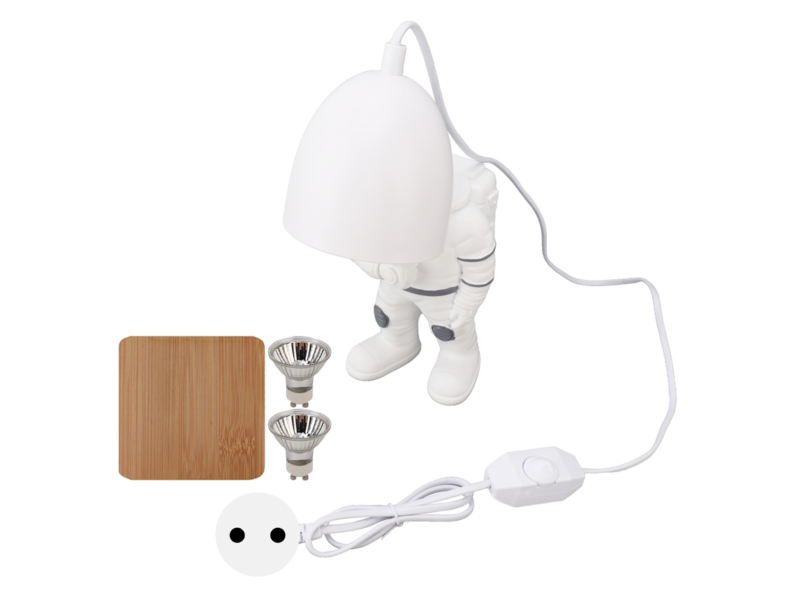 Lâmpada Mesa Aquecedor Vela Aromática Astronauta Ajustável Decoração Quarto | S/MARCA