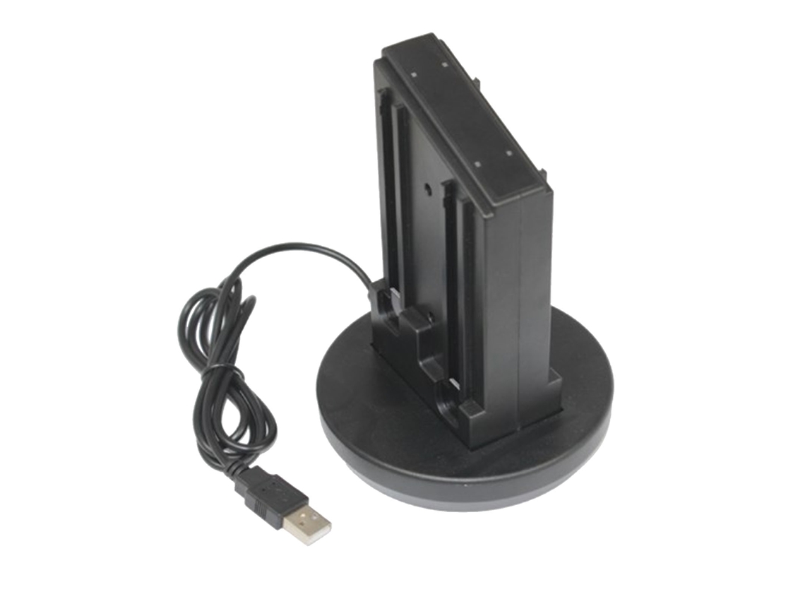 Carregador de controle de jogo EOOCOO, dock 4 em 1, carregador base pequeno