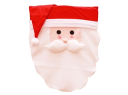 Laxiscreed Capa De Cadeira Natal Cartoon Com Elementos Festivos Para Decoração De Natal