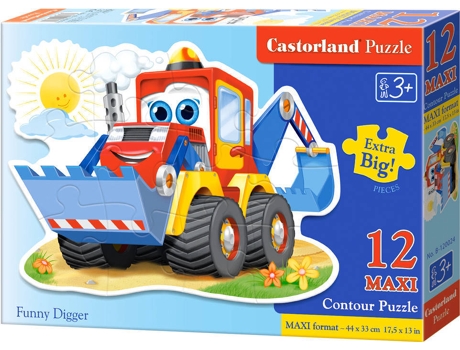 Puzzle  Funny Digger (12 Peças)