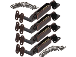 Conjunto De 4 Dobradiças Ferro Com Fechamento Suave Para Tampa