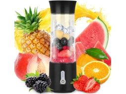 Liquidificador CHRUI 6 Lâminas Academia Viagem Usb 500ml (preto)