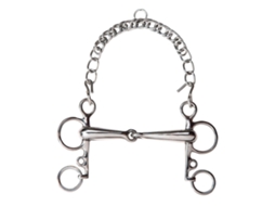 Broca Pelham de Fósforo Oco com Porta 110 Mm Prateado 135 Mmfeeling