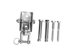 Gancho Giratório 360° Aço Inox para Balanço