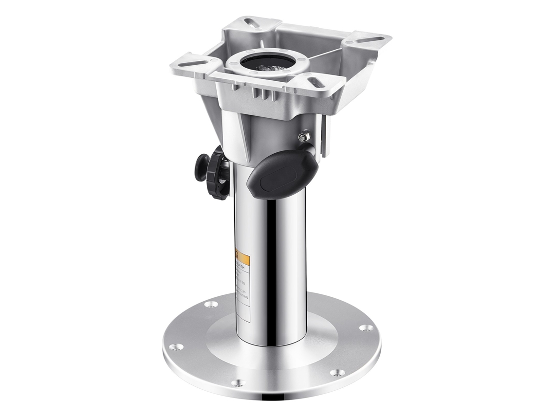 Pedestal de assento de barco Vevor com altura ajustável de 324-475 mm em alumínio