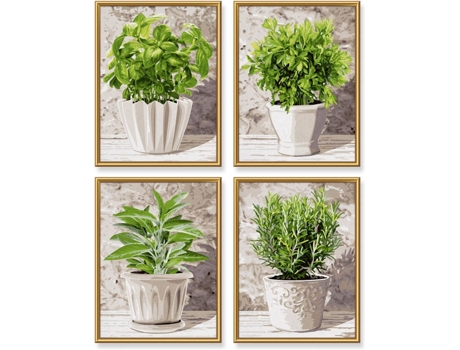 Livro para Colorir SCHIPPER Plantas Verde