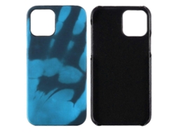 Capa À Prova De Choque Para Iphone 11, 12 Pro Max, Xs, Xr, 8 Plus, Com Sensor Físico De Calor, Preta A Vermelha