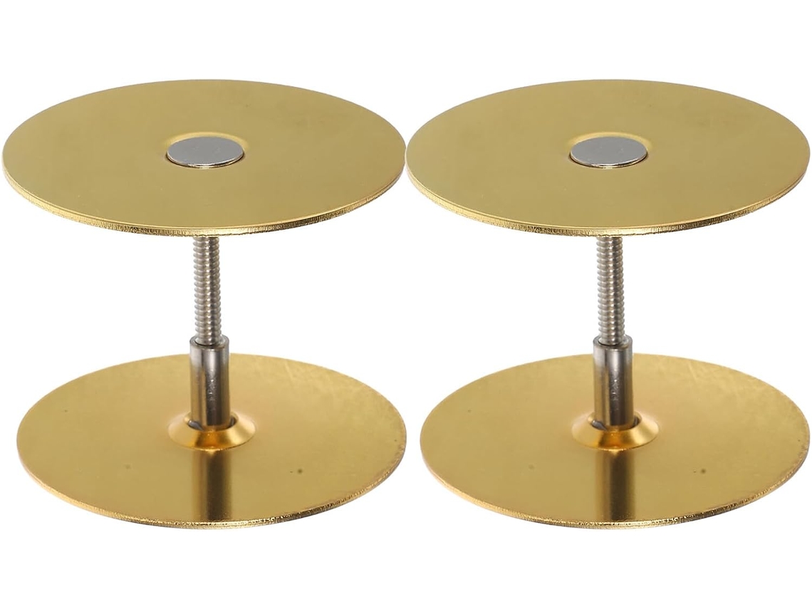 Placas De Cobertura Para Furos Portas Em Aço Inoxidável 67mm, Tampa Decorativa Dourada Para Fechadura De Maçaneta