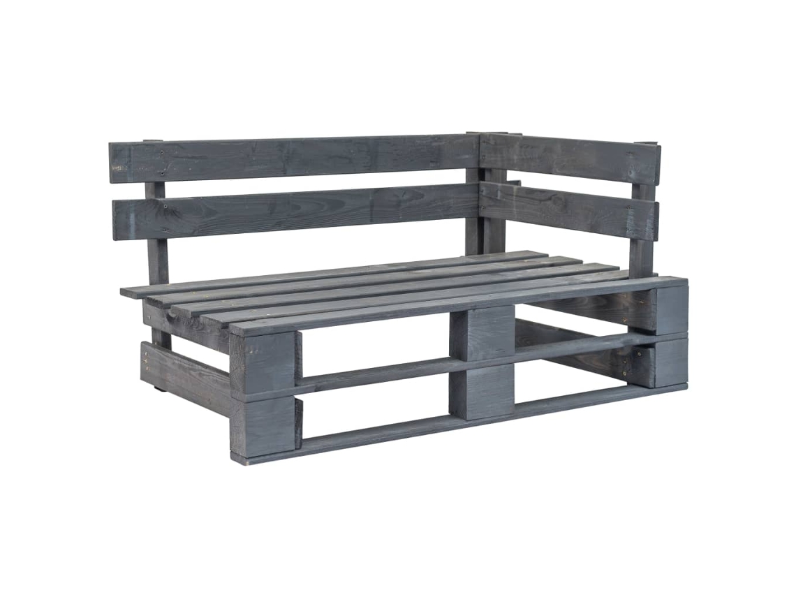 Pallet Bench, Pallet Benches Vidaxl Cinzeto Madeira De Pinho Impregnada (n/a)