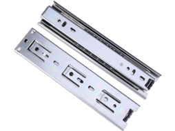 Corrediças Para Gavetas, 2 Peças, Pequenas, 8 Polegadas 200mm, Trilhos Deslizantes De Aço Com Rolamento, Trilho De 3 Partes