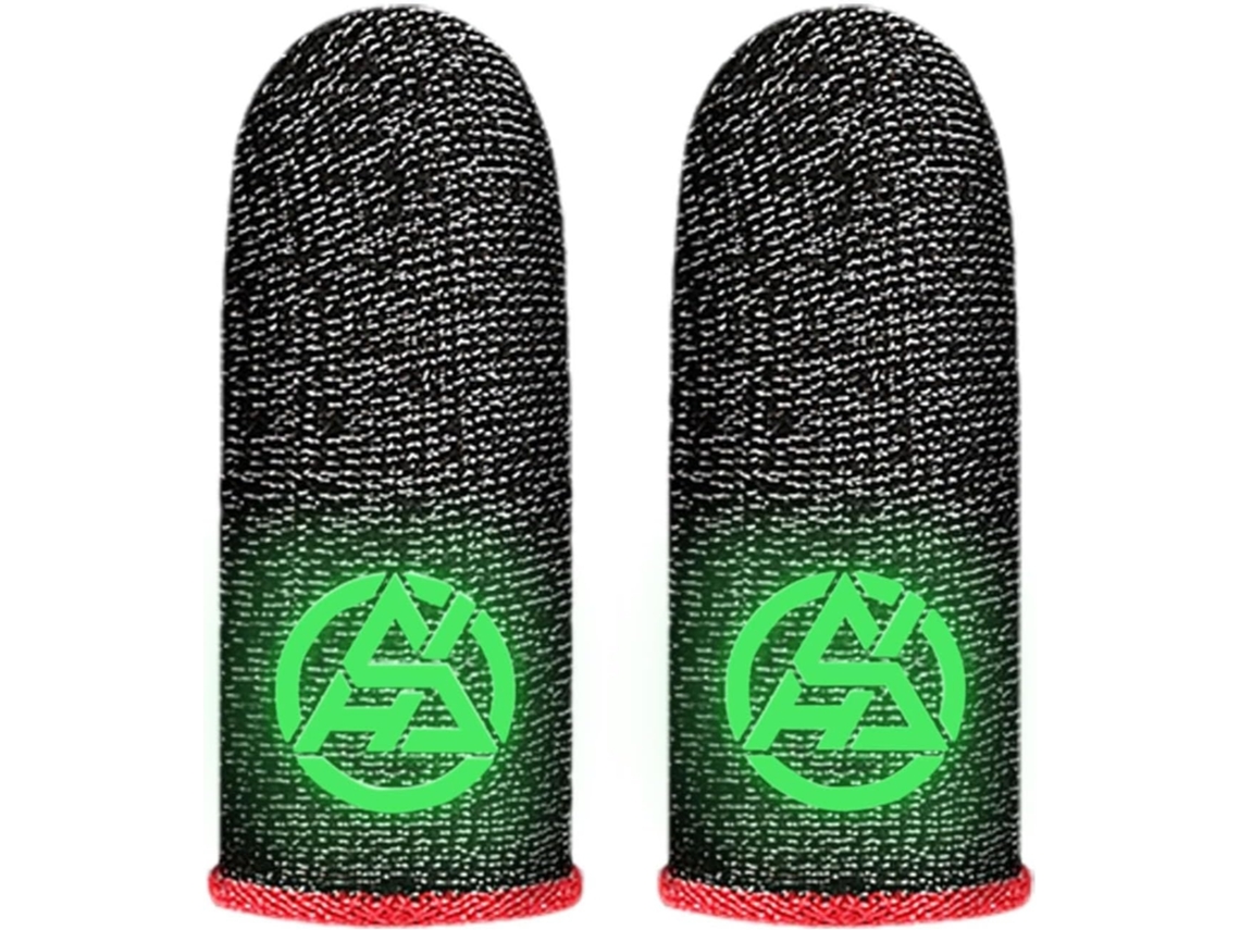 Lurelia Dedeiras Gaming Para Ecrã Tátil Fibra De Prata, Respirável, Condutor, Ultrafino, Elástico, Para Gaming Móvel E Ecrãs Táteis, Controlo Preciso