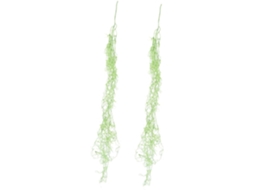 Conjunto De 2 Guirlandas Decorativas Artificiais Suspensas Para Uso Interno E Externo Gokoco