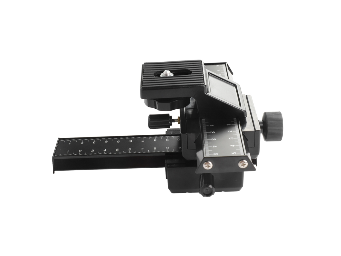 Macro Focusing Rail Slider 4 Way Magnesium Aluminum Alloy Close Up Shooting Slider With 1/4 Inch Screw Hole LAXISCREED