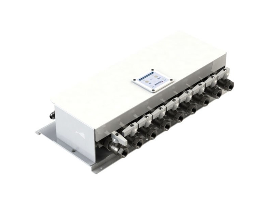 Troca de Óleo e Bsp Ocs9/E 12/24V 9 Valv Prateadomarco