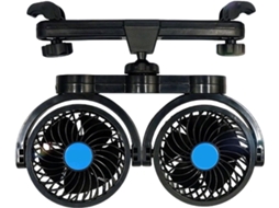 Ventilador Para Carro, Refrigerador Portátil Potente E Ajustável