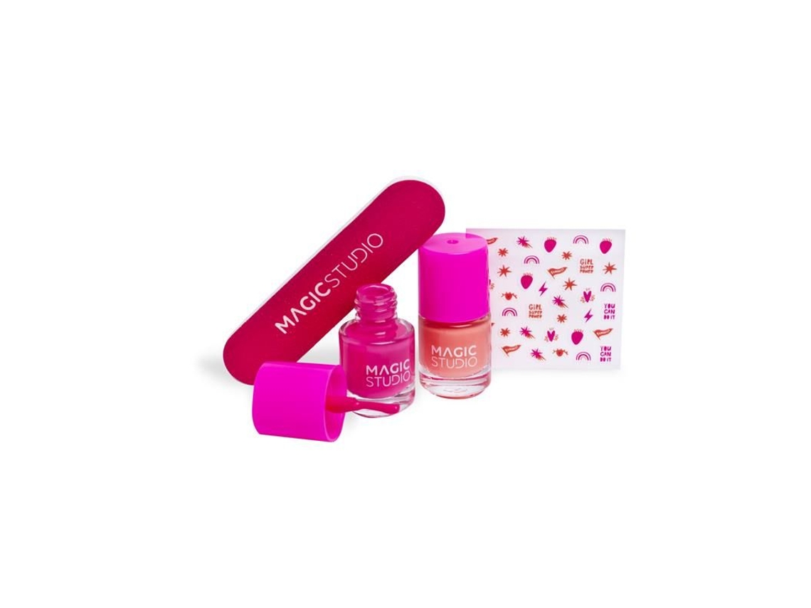 Magic Studio Conjunto Unhas E Acessórios Pretty Girls