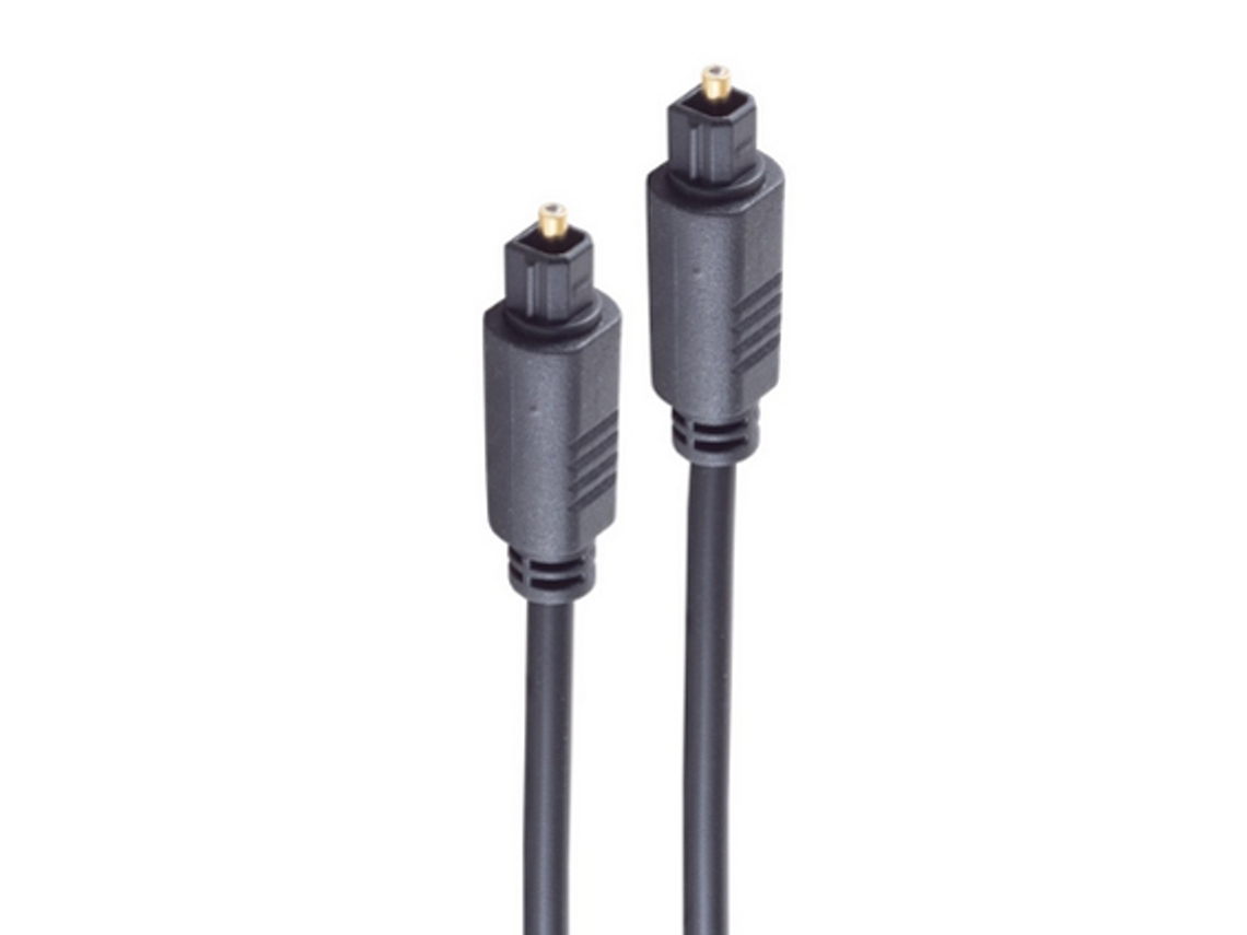 Cabo SHIVERPEAKS Basic-S Toslink Plugue Plugue 0 5 M