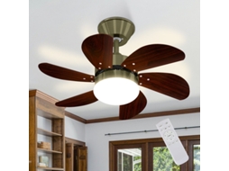 Ventilador de Teto Branco com Iluminação Led NETTLIFE