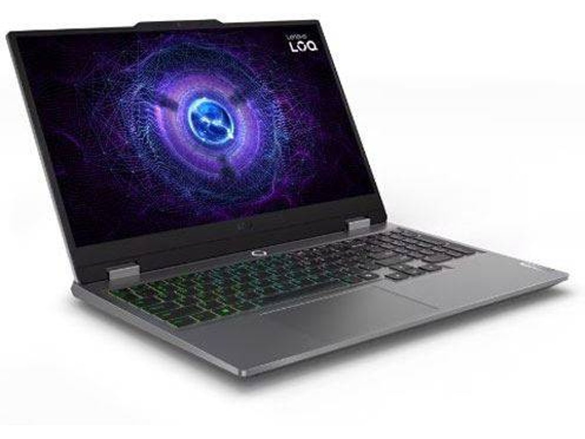 Portátil Gaming LENOVO LOQ 15IAX9 (Intel Core i5 i5-12450HX 8-Core - NVIDIA GeForce RTX 4050 – RAM: 16 GB – 512 GB SSD – 15.6’’)