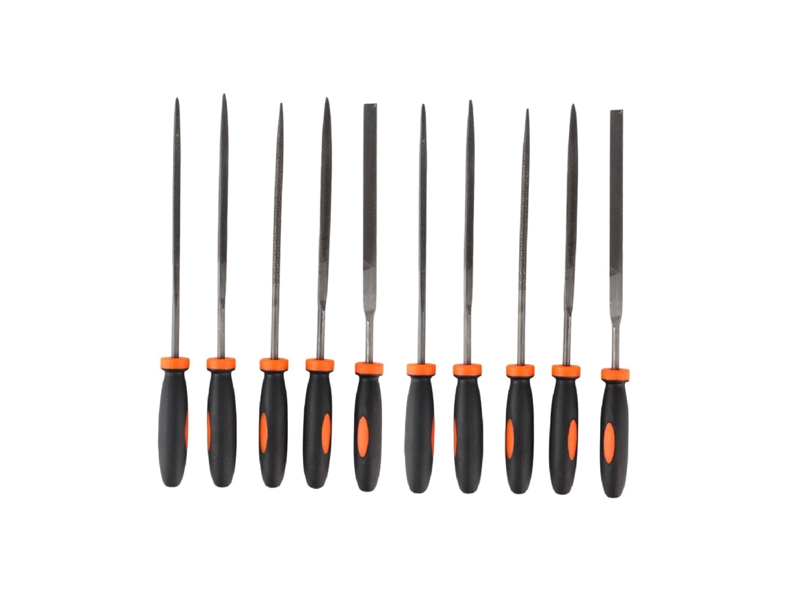 Conjunto De Limas Agulha Para Metal, 12 Peças, Lima Manual Plana,