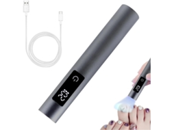 Lâmpada LED SFUSHOS para Unhas em Gel com Mini Secador