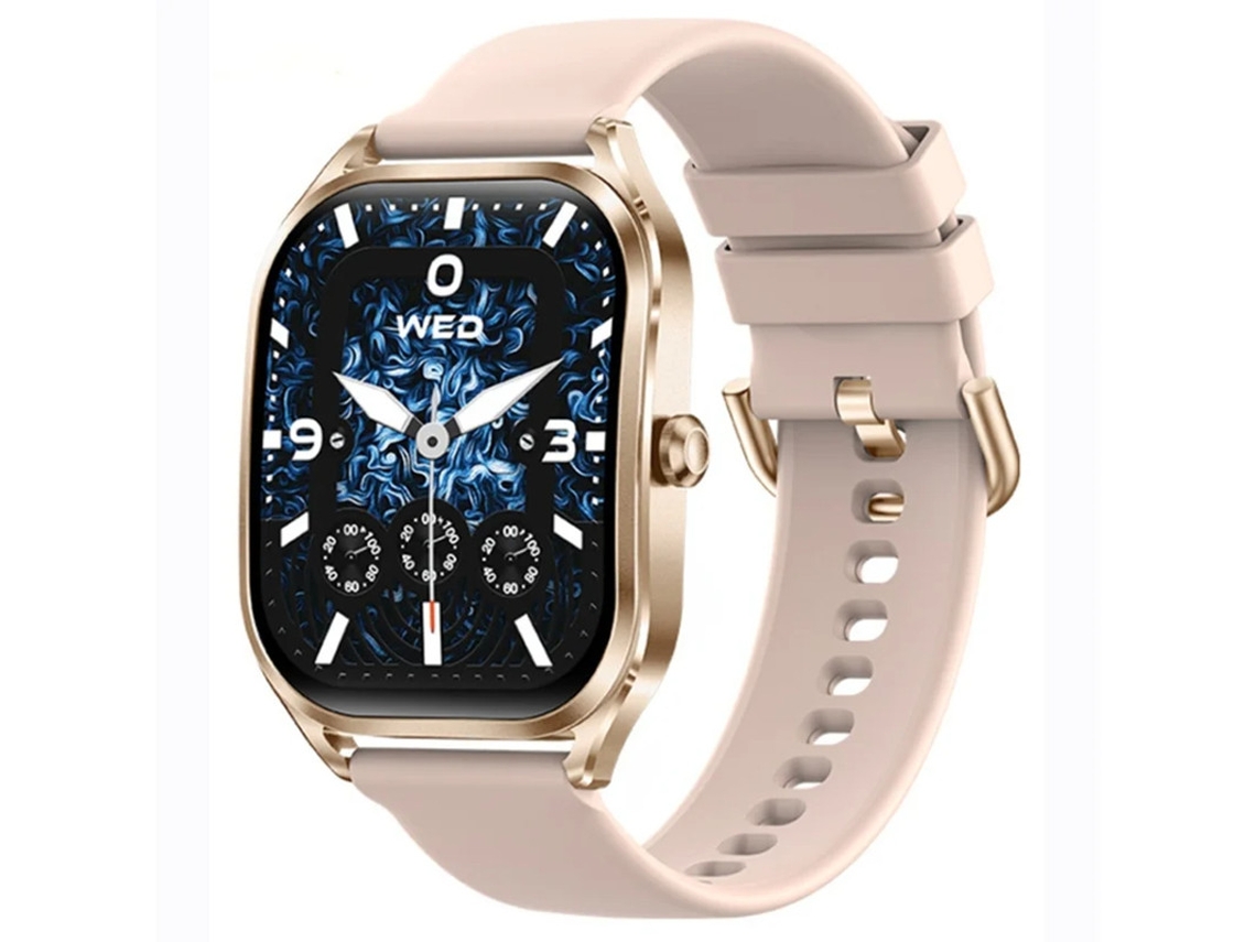Smartwatch com tela curva HD de 2,02 polegadas, Bluetooth, monitoramento de frequência cardíaca, pressão arterial e oxigênio no sangue Bestvite