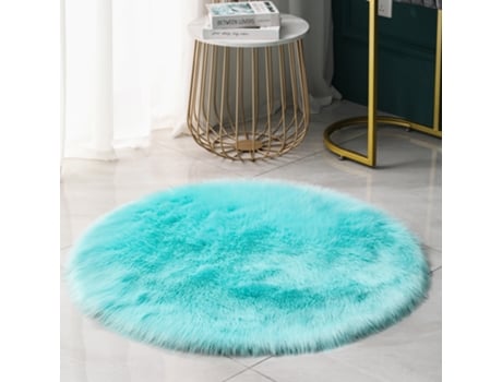 Tapete LUUCOZK Áreas Desgrenhadas Quarto Azul (300 cm)