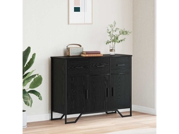 Vidaxl Buffet Carvalho Preto 97 X 32,5 X 74,5 Cm