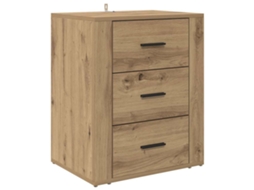 Cabeceira com guarda-roupa MAISON EXCLUSIVE em Carvalho Artesanal (35x50x60 cm)