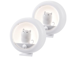 Luzes Noturnas Linjou, com Sensor de Movimento, Recarregáveis, USB | S/MARCA