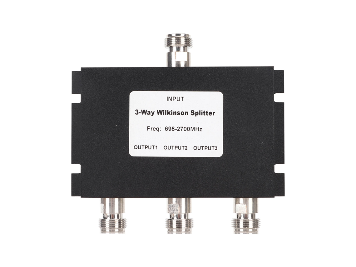 Divisor de Sinal de Tv Profissional de 3 Vias, 698 2700mhz, com Conector Fêmea Tipo F para Comunicação, 50w CHABERLU
