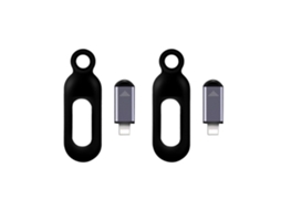 2 transmissores infravermelhos sem fio para smartphone, controle remoto com interface para iPhone, para ar condicionado e TV.