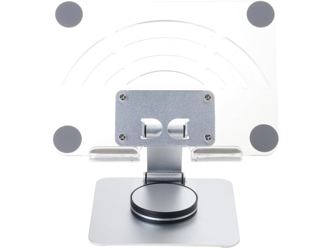 Suporte Ergonômico E Ajustável Em Alumínio Com Rotação De 360° Para Tablets De Até 12,9 Polegadas.