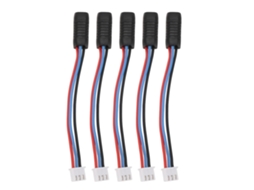 Mali 5pcs Cabo Adaptador de Bateria Rc Crawler Fêmea para Macho Ph2.0 3p Extensão para Peças de Reparo