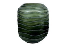 Vaso de Vidro Esmaltado, 4,5 Kg, 27 X 27 X 33 Cm ALEXANDRA HOUSE LIVING