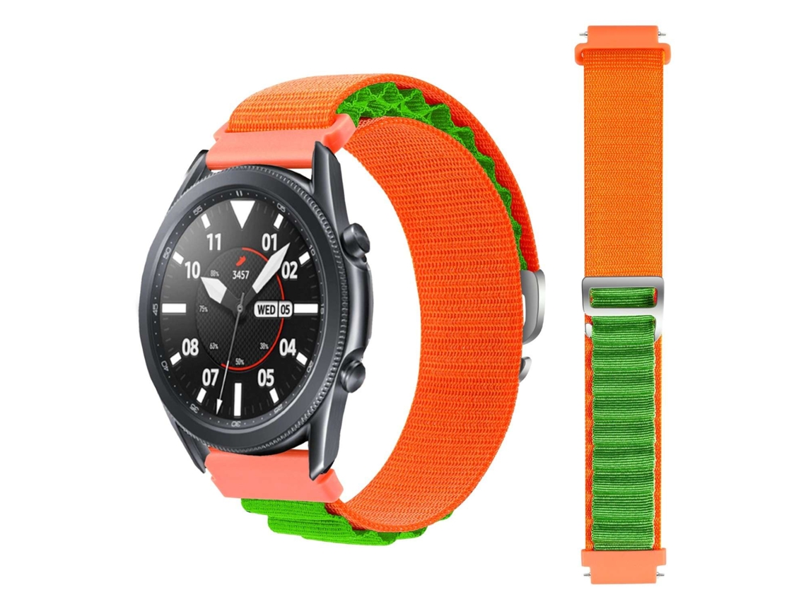 Bracelete Garmin Forerunner 235 Pulseira Loop Alpine Laranja e Verde