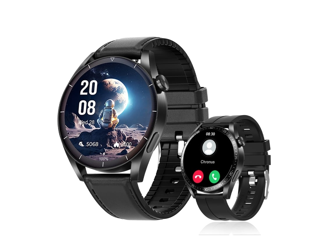 Smartwatch Fw03 Bluetooth Chamada 1 39 Polegadas Tft 300mah À Prova Dágua Masculino Preto Yunzii