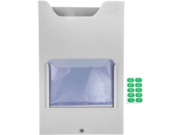 Lurelia Porta-cartões Montagem Na Parede Em Plástico 1cm