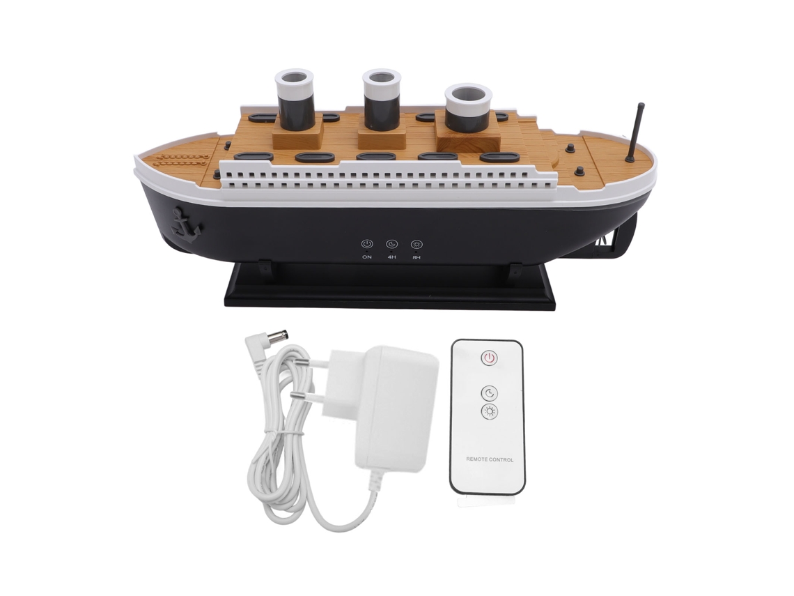 Difusor de Óleos Essenciais Smart Mist Retro Ship 250ml com Controlo Remoto e Pólo Ue LAXISCREED