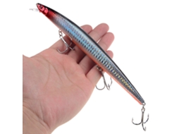 (estilo 19) Isca Artificial Em Formato De Peixe Pequeno, 18 Cm, 24 G, Com Ponteiro Laser
