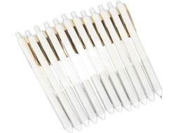 Canetas Rollerball Em Gel Pretas Topincn, Ideais Para Estudantes E